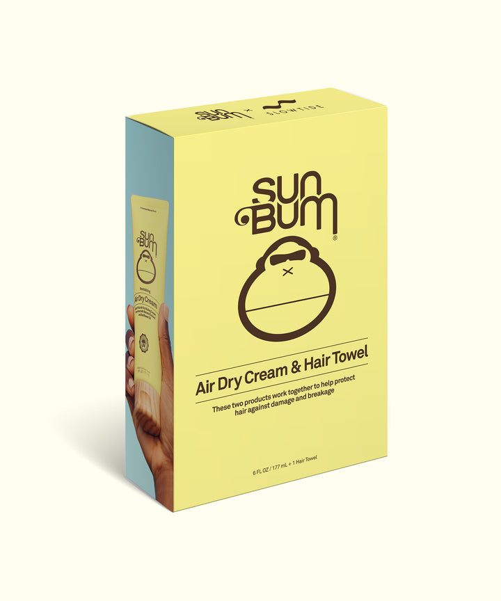 Air Dry Cream & Hair Towel Kit